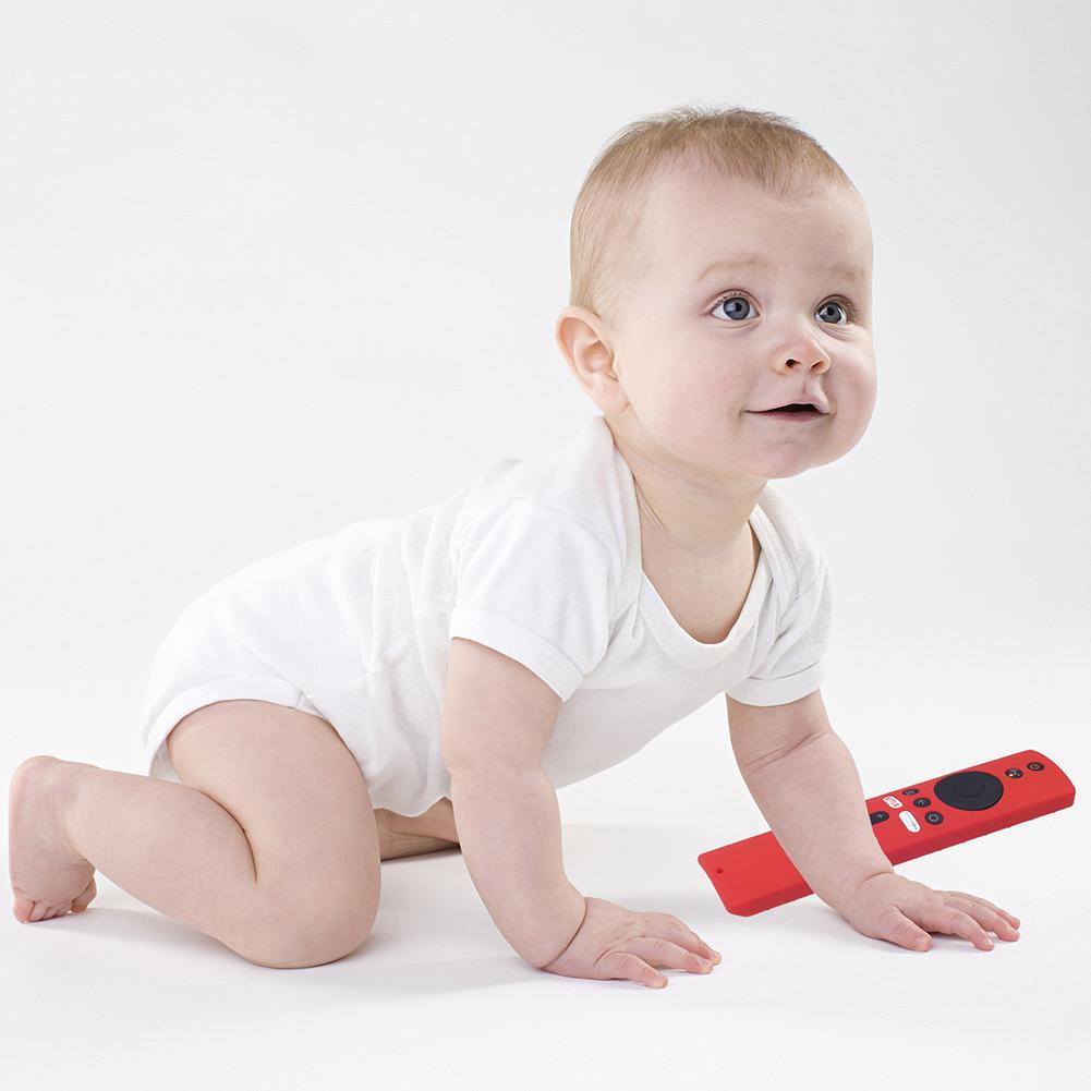 Anti Slip Silicone Sleeve Shockproof Anti-Slip Replacement for Xiaomi Mi TV Stick 4K Box Silicone Protector