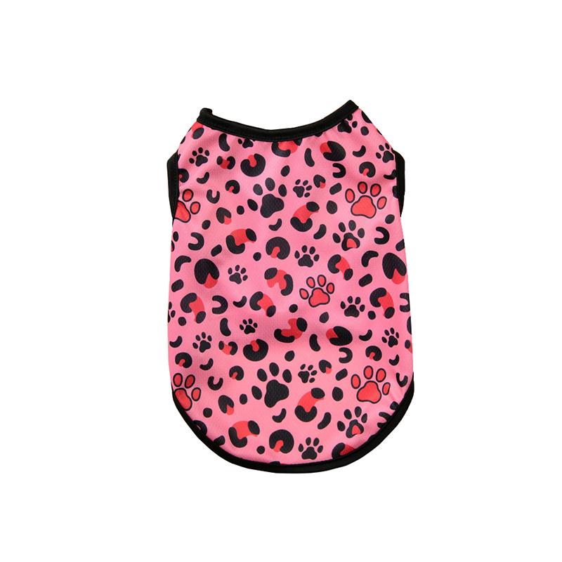 Summer Dog Clothes Soft Mesh T-shirt For Small Dogs Cats Beach Style Breathable Puppy Vest Apparel Chihuahua Schnauzer Travel Party Costume