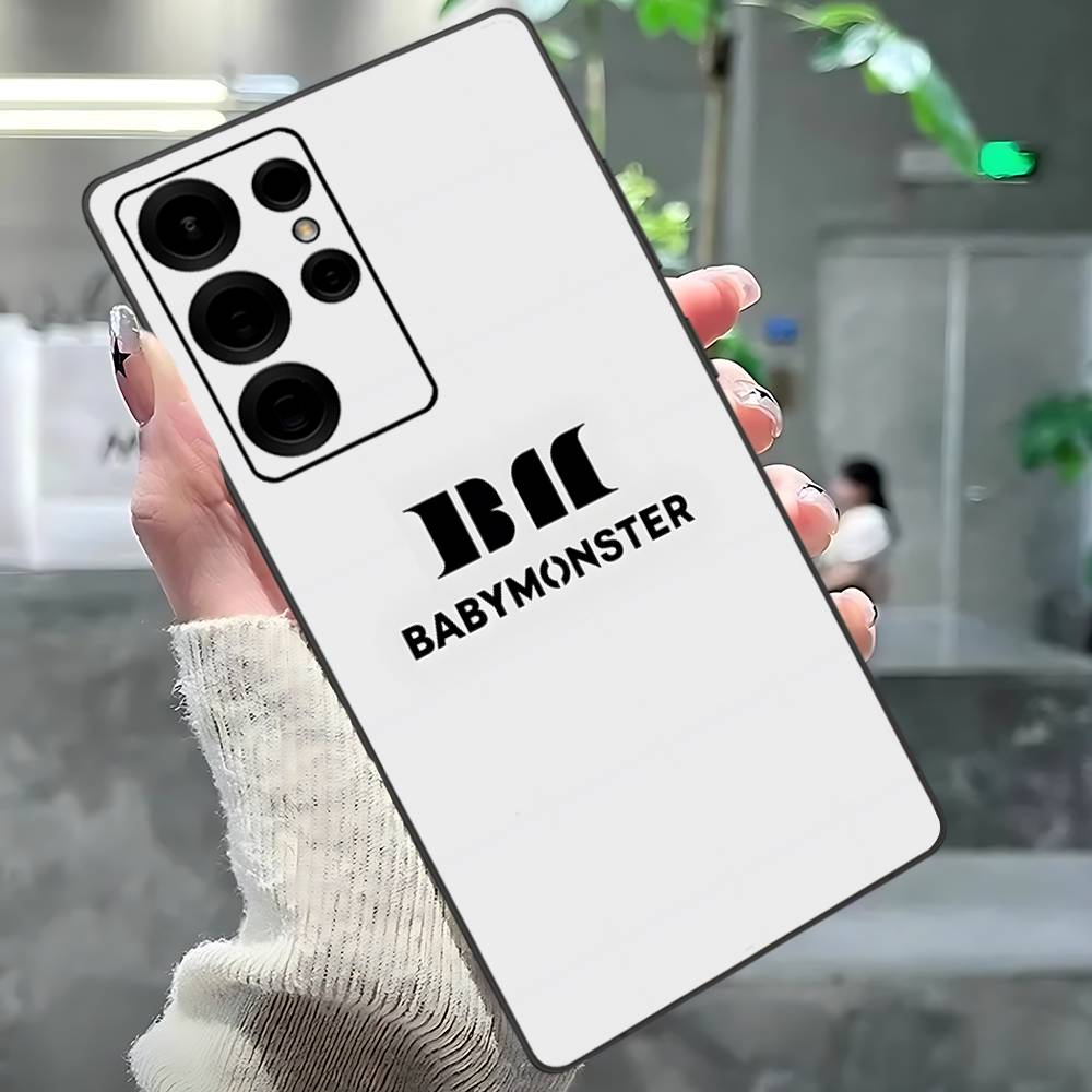 B-Baby M-Monster K-Kpop Phone Case For Samsung S 24 Fe 25 Ultra Plus 20 Lite 21 30 22 23 24 22 Ultra 5G Fundas Samsung S20 5G