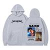 Rapper SAIKO SAKURA Album Merch Harajuku Hoodies Men Women Fashion Clothes Long Sleeve Hip-hop Oversized Man Hooded Sweatshirts