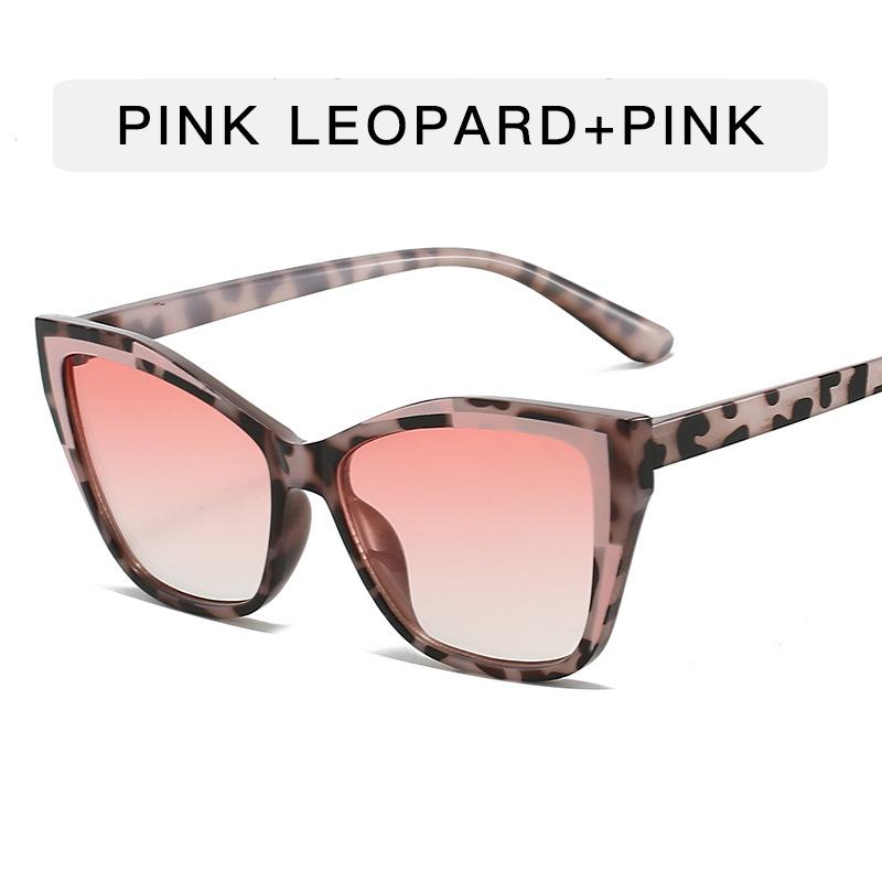 European American Sunglasses Women Vintage Stylish Cat Eye Shape Outdoor Sun Glasses Travelling Driving Sunglass Women