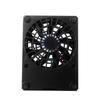 Powerful Airflow Digital Display Cooling Fan Intelligent Ventilation Fan  Heat Dissipation