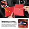 EYAG3 For BMW Car Carbon Fiber Wallet Passport ID Card Storage Bag Coin Purse E70 E91 E30 G30 E53 M3 M5 X6 X4 X7 E92 E93 X1 X3 X5