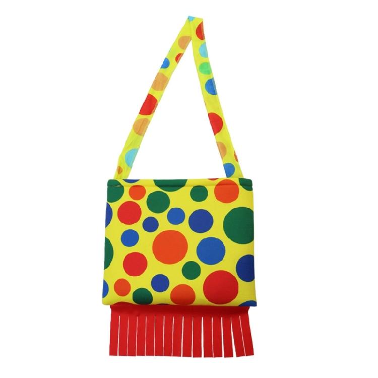 Clown Costume Accessories Set Clown Costume Set Clown Clothes Clown Bag for Halloween Cosplay Party Carnivals