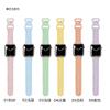 Uhrenarmband Silikonarmband für Apple Watch Armband 44mm 42mm 45mm 38mm 40mm 41mm 49mm Smartwatch Correa iWatch Serie Ultra 8 7 6 5 4 3 SE