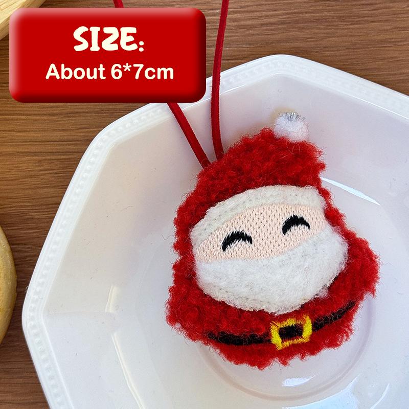 Weihnachtsbaum Anhänger Plüschtiere Weihnachtsmann Weihnachtsbaum Kamera Anhänger Raum Rucksack Dekoration Kinder Weihnachtsgeschenk