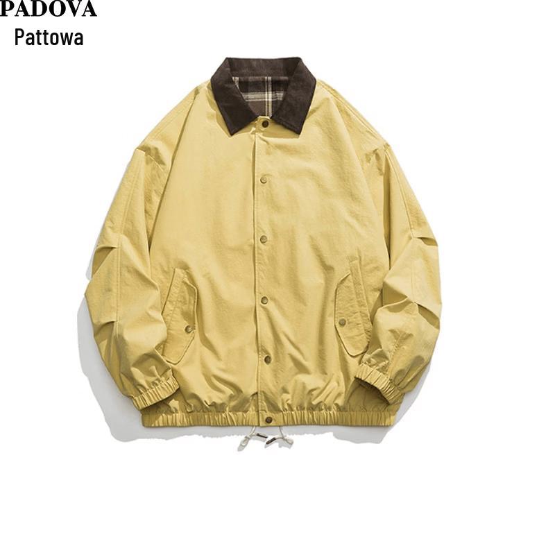 Patova Unisex Retro Loose Fit Workwear Jacket L