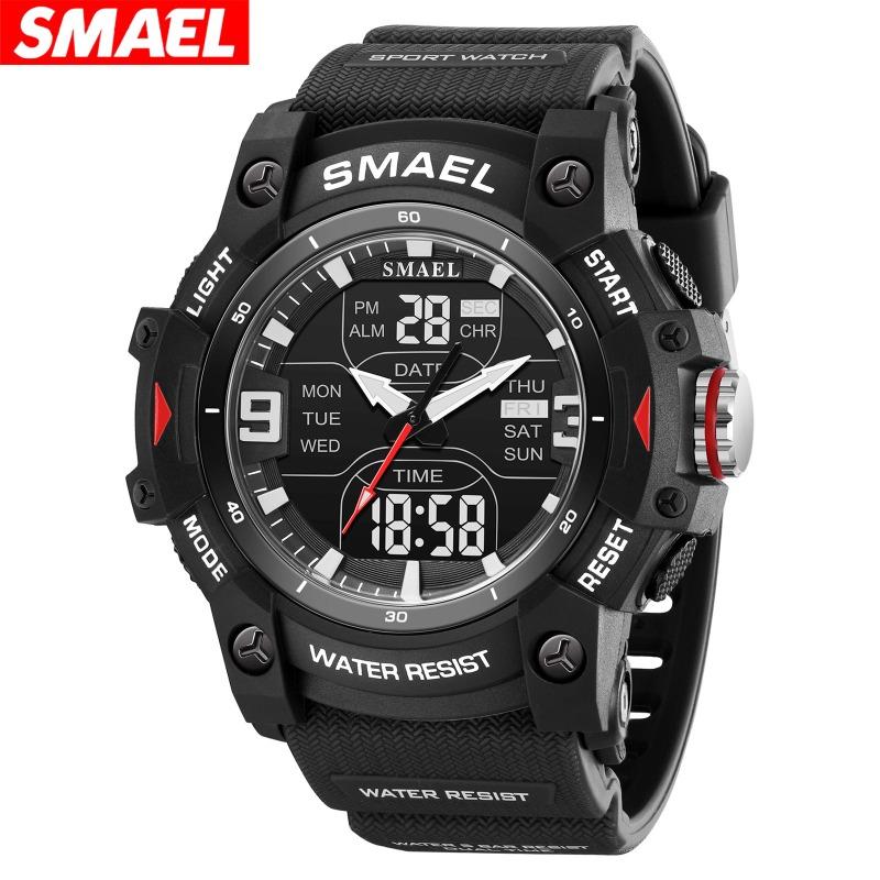 

Топ Новый Стиль Личность Модные Мужские Спортивные Часы Студенческие Аксессуары Ударопрочные Ударопрочные Спортивные Кварцевые Электронные Часы