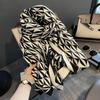 Thickened Shawl for Women  Abstract Geometric Imitation Cashmere Shawl Scarf Dual Purpose Winter Warm Women's Scarf  Double Sided