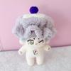 Plush Clothes and Hat for 10cm Plush Toys, Oshikatsu Goods, Ice Cream Pancake, Blueberry, Purple [Used]