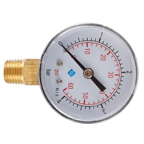 Pressure gauge Ts-50-4bar hydraulic pressure gauge high precision gas pressure gauge vacuum negative pressure gauge