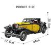 Mașină clasică de epocă Cărămizi tehnice Supercar Construcție pentru adulți Blocuri de construcție Jucării Copii