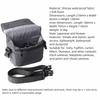 Thickened Backpacker Camera Bag Waterproof Camera Pouch Carrying Shoulder Bag  Photography