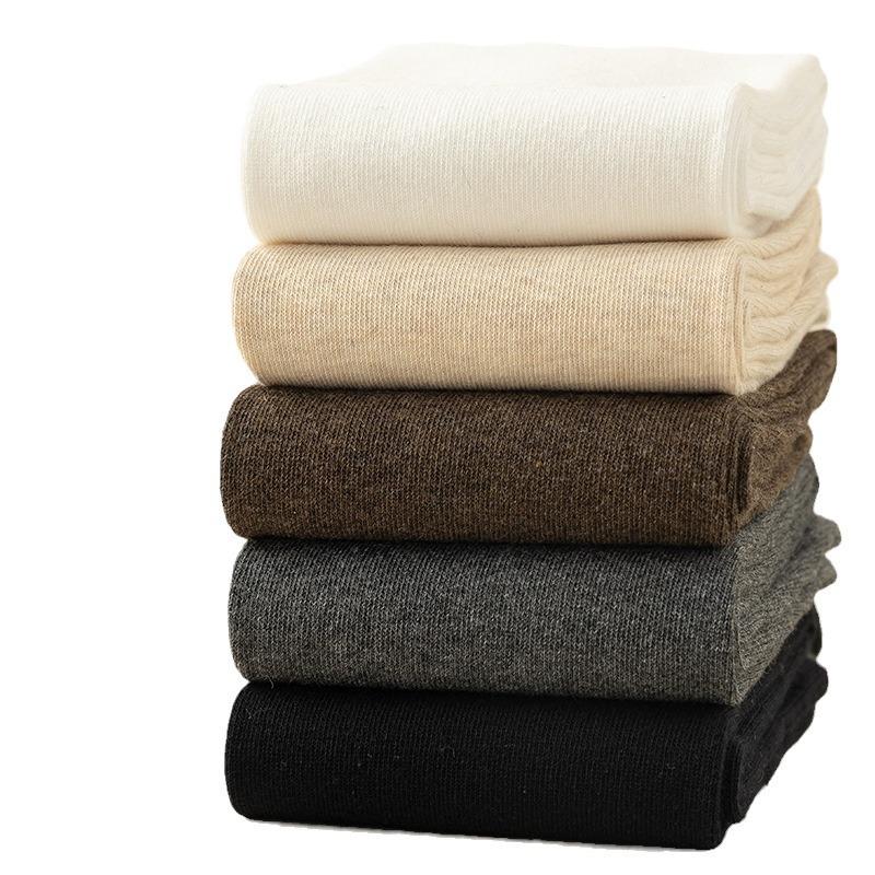 Knee-high Socks, Women's Thigh-high Socks, Black Thigh Socks, Women's Cotton Socks, Spring and Autumn Knee-high Thigh-high Socks