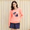 Beijigelleu Loose Fit Sweatshirt Rash Guard Beachwear Set Bel-V204P