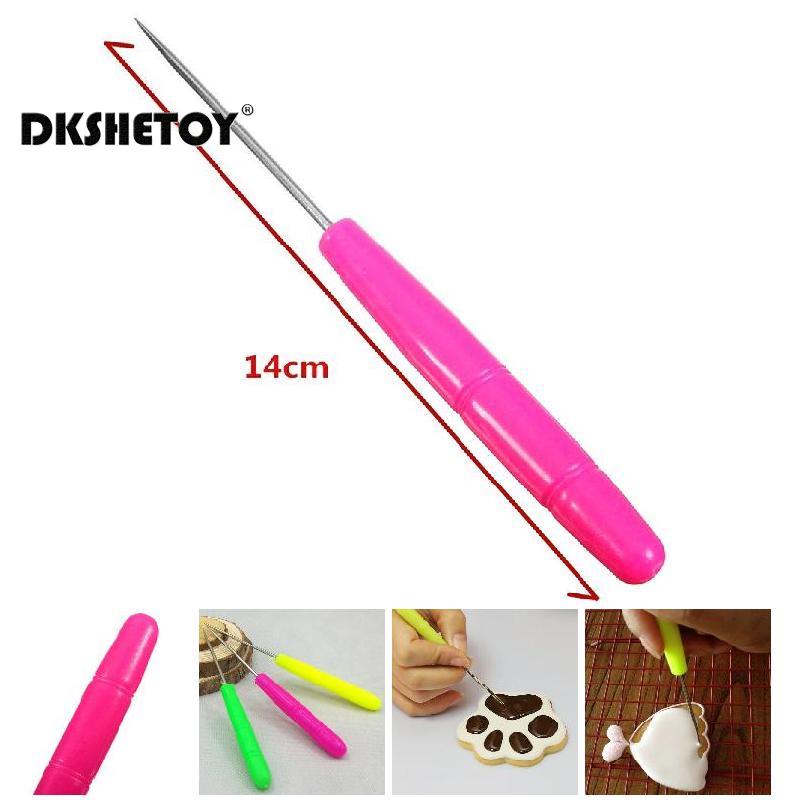 Fondantzucker Rührnadel Keksdekorationszubehör Icing Ritzwerkzeug für Keksdekorationszubehör
