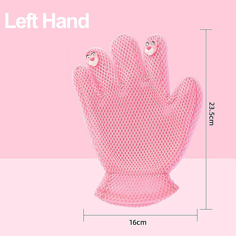 

HOOPET Cat Coming Hair Guard Gloves Pet Brush Glove For Cat Dog Hair Repoval Cleaner Glove Cat Accessories Massage Gloves