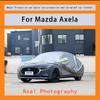 For Mazda Axela Cover Rain Frost Snow Dust Waterproof Protection Exterior Car Protector Covers Anti UV Outdoor Sun Reflective