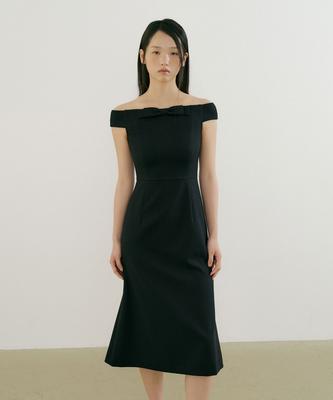 Lucirju Bellucci Ribbon One-Piece (Black)