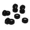 10PCS AC Compressor Shaft Seal Kit Rubber Black Circular AC Compressor Oil Seal Fit for 10S AC Compressor