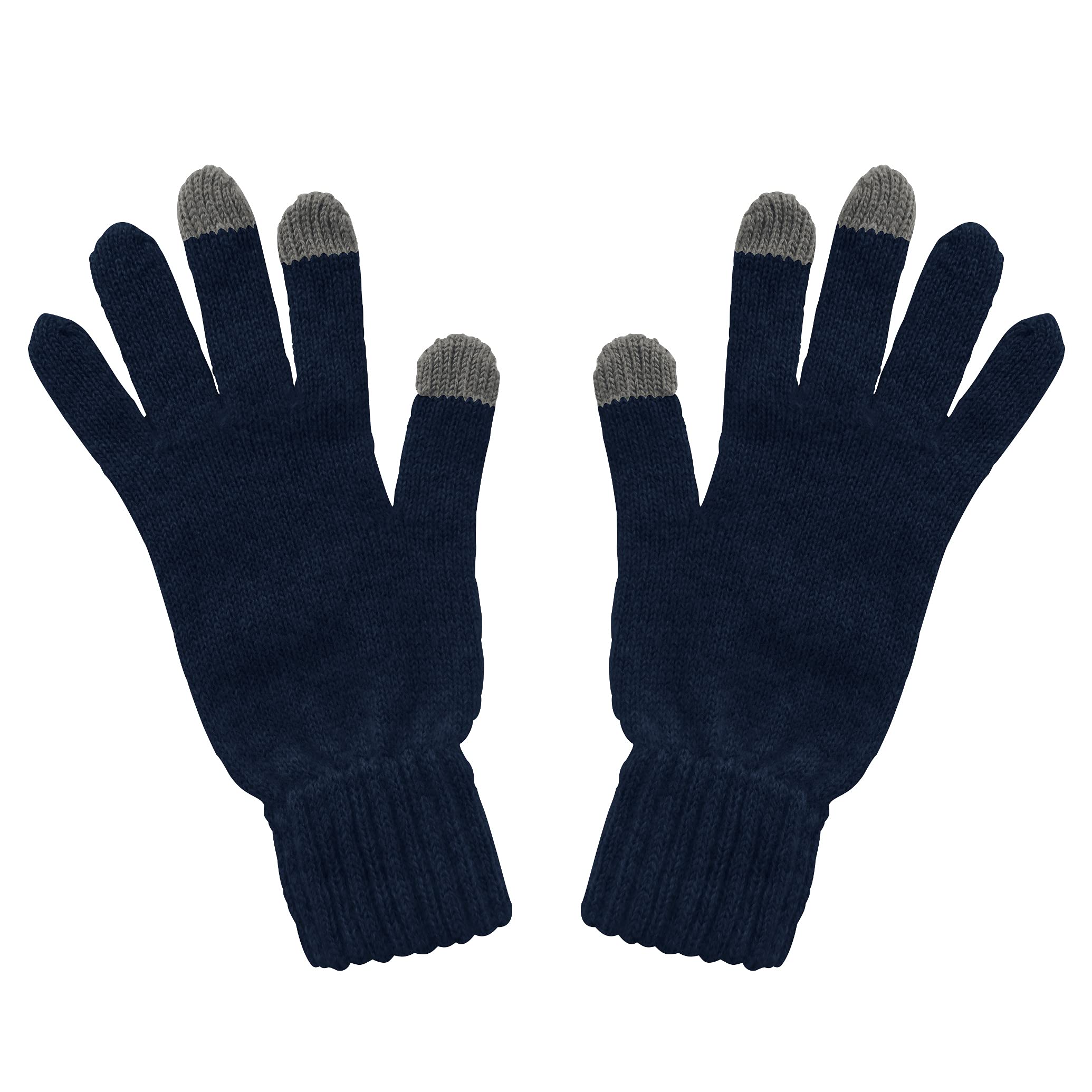 

Prodigal Cashmere Smartphone Gloves 100% (Free Size, Navy)