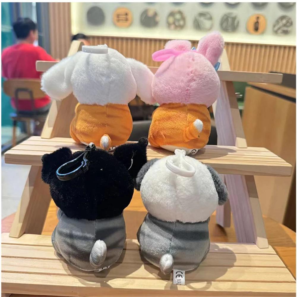 Japonez Drăguț Desene Animate Drag Sanrio Cu Păpușă Pisică Drăguță Jucărie de Pluș Agățat de Geantă Fată Inimă Cadou