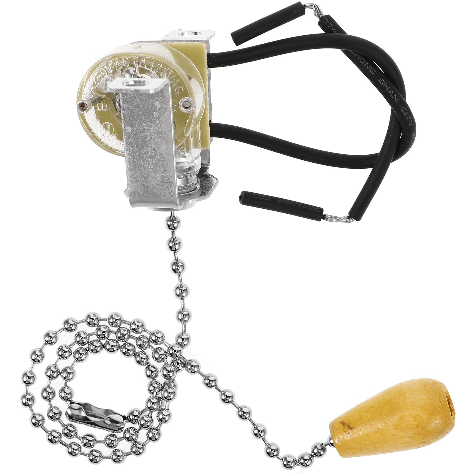 

Solid Material Lamp Pull Chain Switch Fine Workmanship Pull Cord Light Switch Bathroom Ceiling Lamp Fixture other