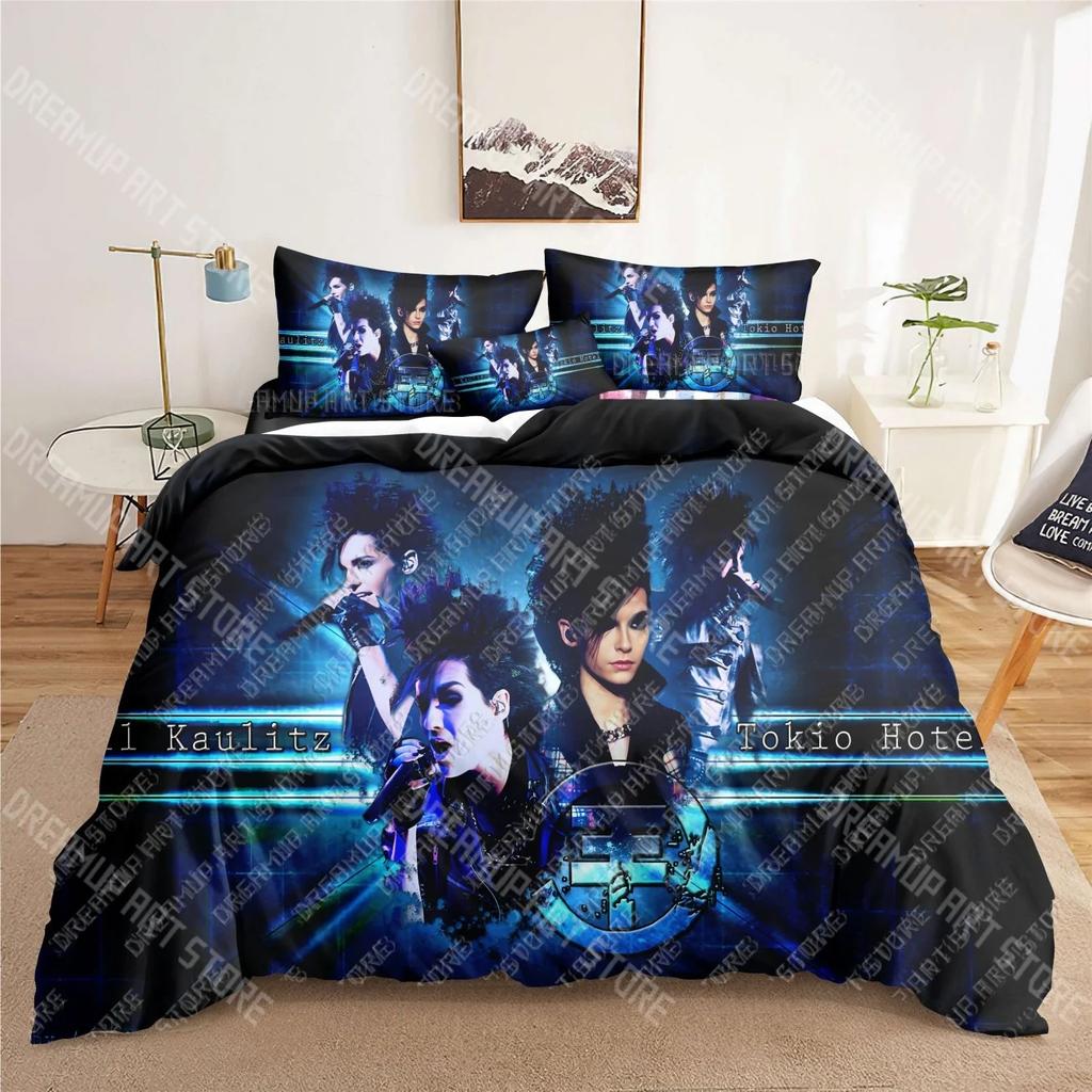 Tokyo Hotel 3D Bedding Sets Print Duvet Cover Adults_ Children Bed Comforter Birthday Gift Dropshipping