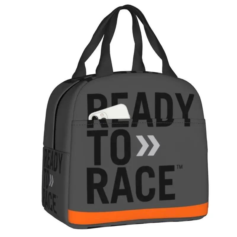 Ready To Race Lunchtasche Tragbare Rennkühlbox Thermisch isolierte Bento-Box Für Frauen Kinder Schulkinder Picknick Lebensmittel-Tragetaschen