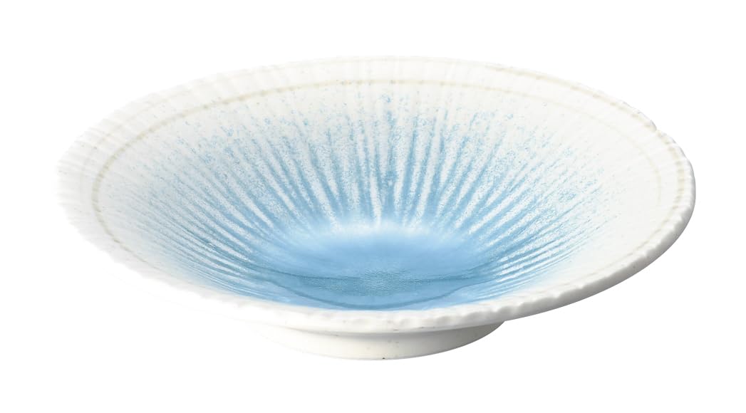 

EAST table Shizuku Резной Tokusa x Сделано в Микроволновой печи и Посудомоечной машине (Капля) Многоцелевая миска, 20.0 В4.0, Япония, синий