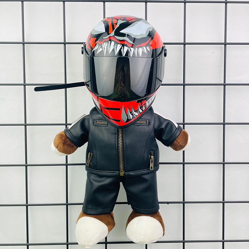 Mini helmet Five generations of Venom Home Ornaments Motorcycle Pendant Riding Decoration Trunk