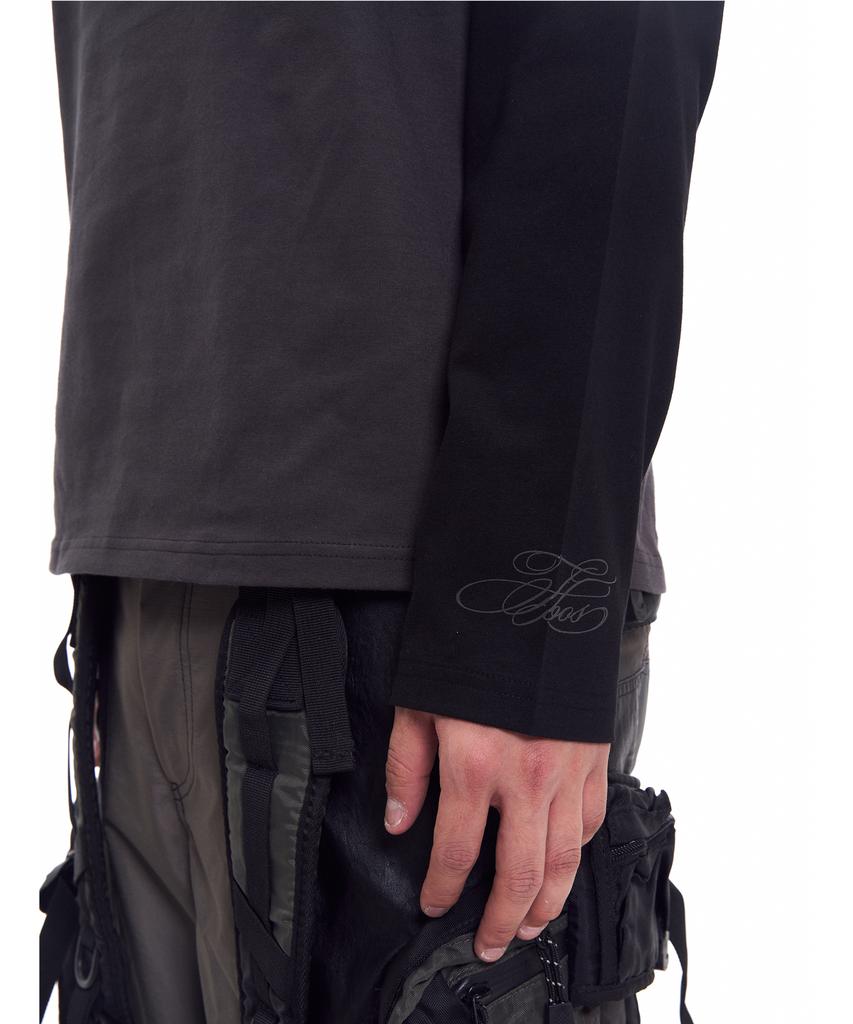 Tibioeseu Architect Raglan Long Sleeve Black