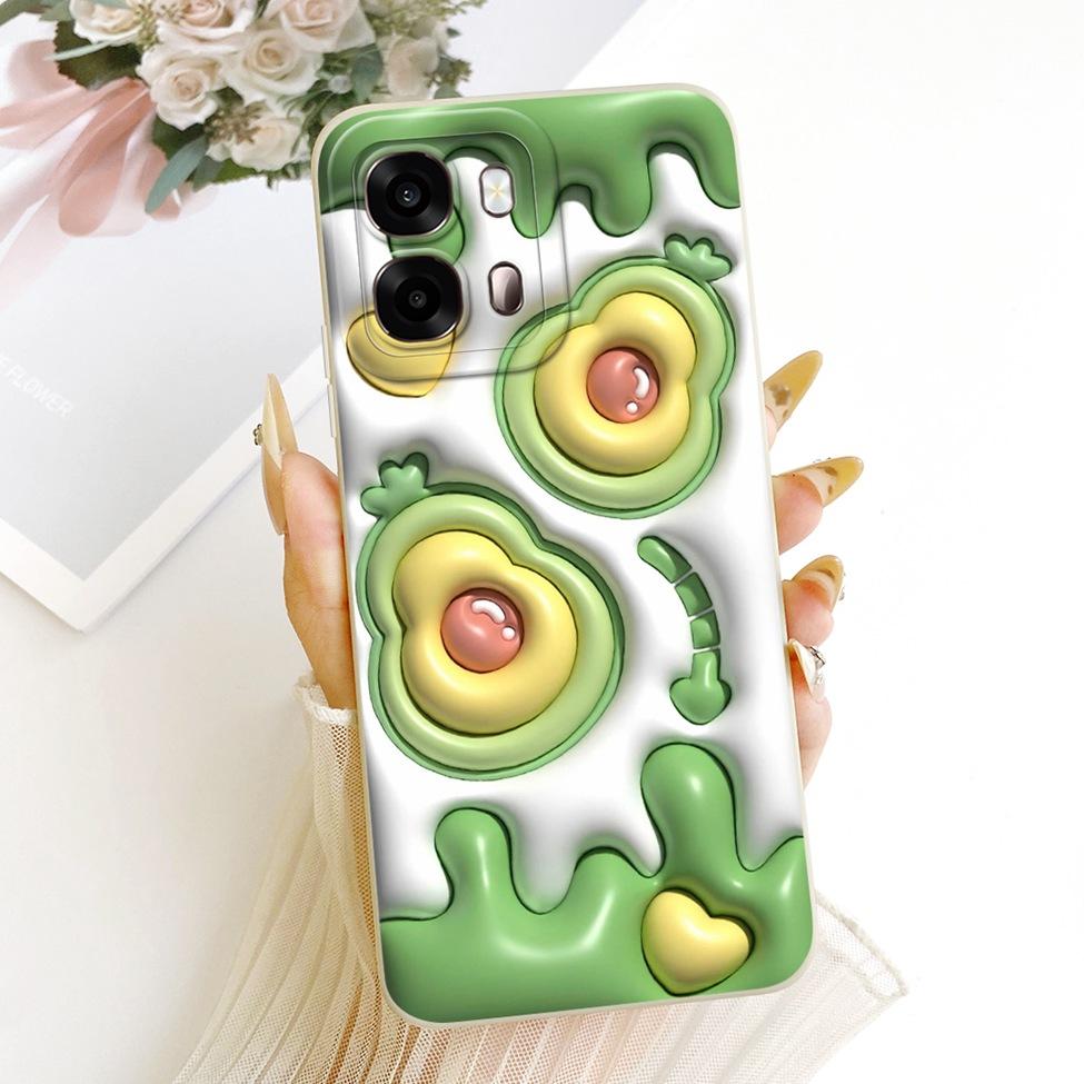 For Oppo A6s 5G CPH2789 Cover For Oppo A6s 4G CPH2815 Casing Silicone Luxury Fashion Kawaii Cute Painted Shockproof Phone Case