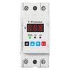 Digital Resettable Over & Under Voltage Protector Digital Voltage Protections Device Plastic for Home & Industrial Use