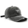 Women's Washed and Embroidered Baseball Cap, Suitable for Outdoor Activities and Providing Sun Protection