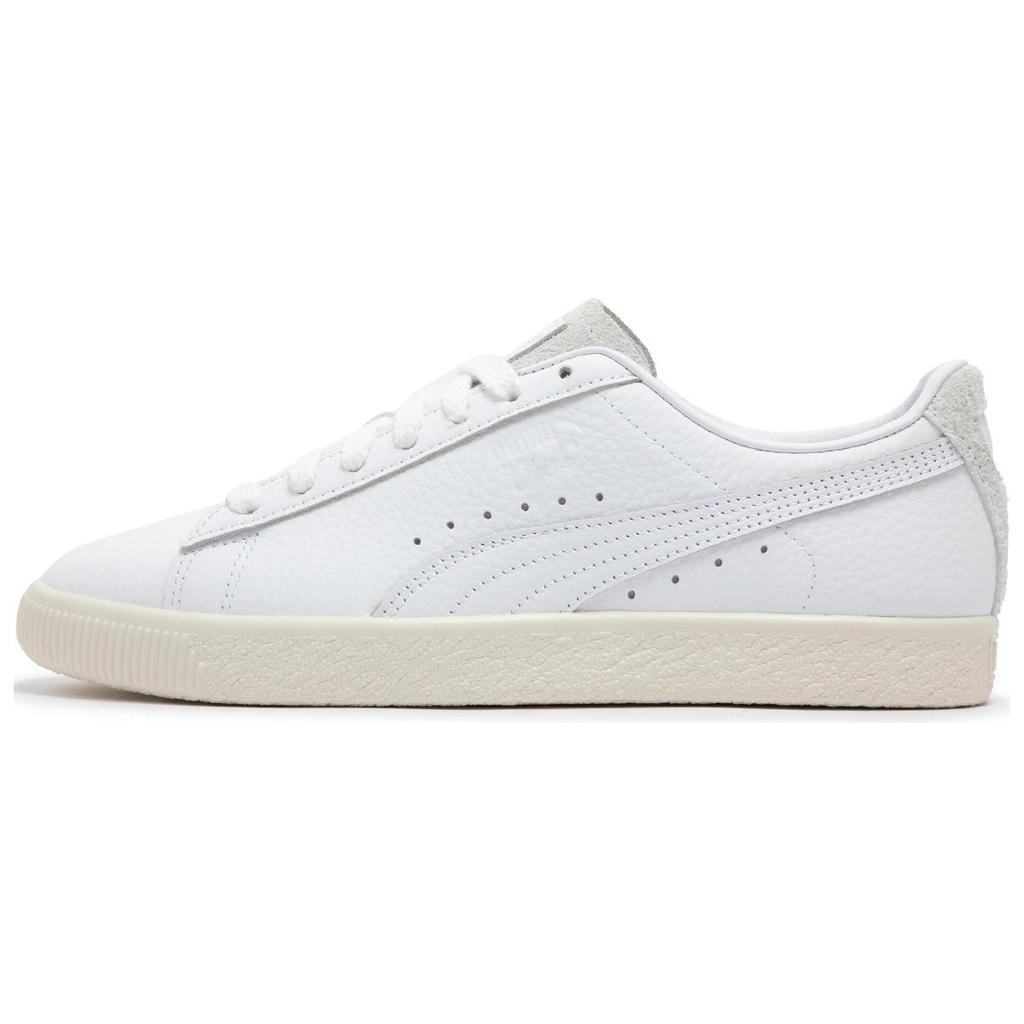 Puma Clyde Premium White Frosted Ivory Unisex Sneakers 394834-01