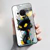 Cute Cartoon Case For ZTE Blade A76 5G Z2469N Capa Funda Printing Shell Protective Cover Soft Silicone Black Casing Coque