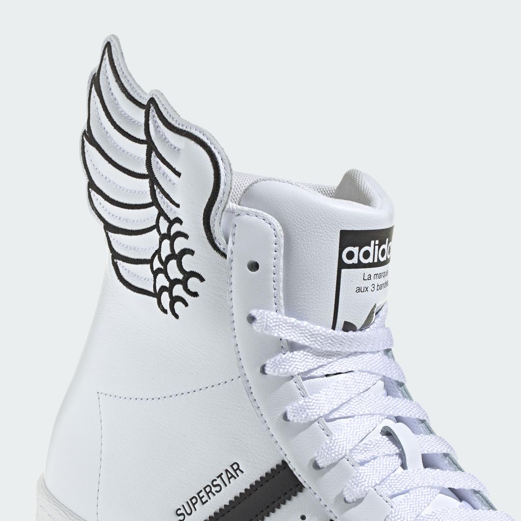 adidas Superstar 82 Skate Jeremy Scott Wings White Black (Women's)