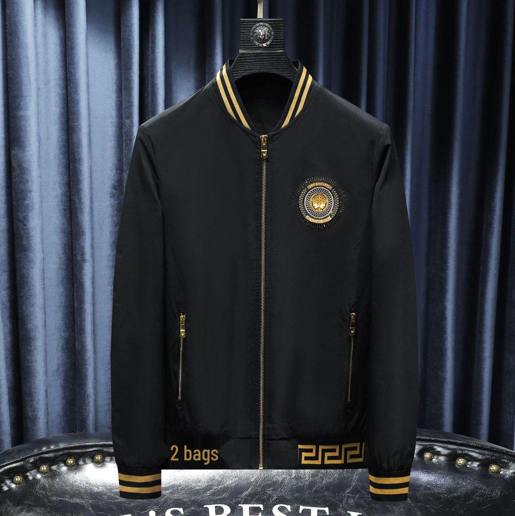 Men's Korean Slim Fit Stand-Up Collar Streetwear Jacket - Autumn Scottish Linen Style