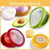 Elliptical Fresh Keeper Box With Abs Material For Vegetables And Fruits Storage
