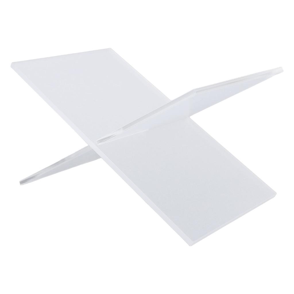 Acrylic Book Holder Transparent Multifunctional Open Book Display Stand for Coffee Shops