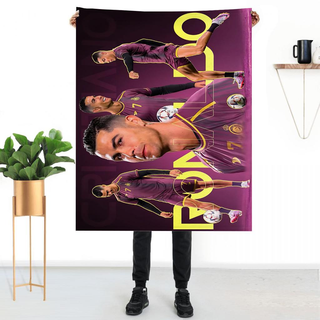 Knee Blanket Cr7 Sofa Blankets Home and Decoration Throw Bed Custom Anime Fluffy Soft Luxury Throws Children's Cute Textile