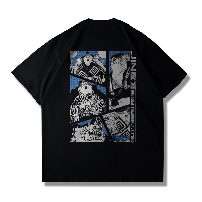 Japanese Anime ONE PIECE ONE PIECE Shortsleeved Tshirt Summer Loose Tide