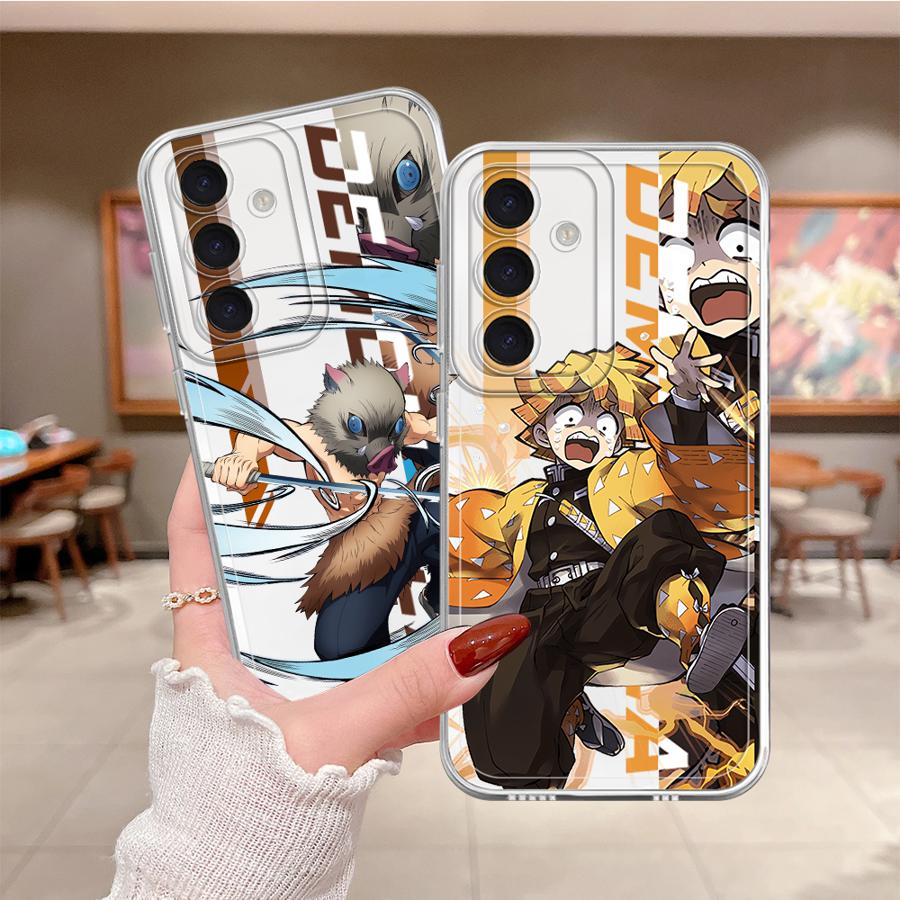 Case for Samsung Galaxy A57 A55 A52 A25 A51 A14 A16 A56 A26 A24 A34 A35 A36 A37 A54 A15 A52 A17 Phone Cover A31 D-Demon S-Slayer