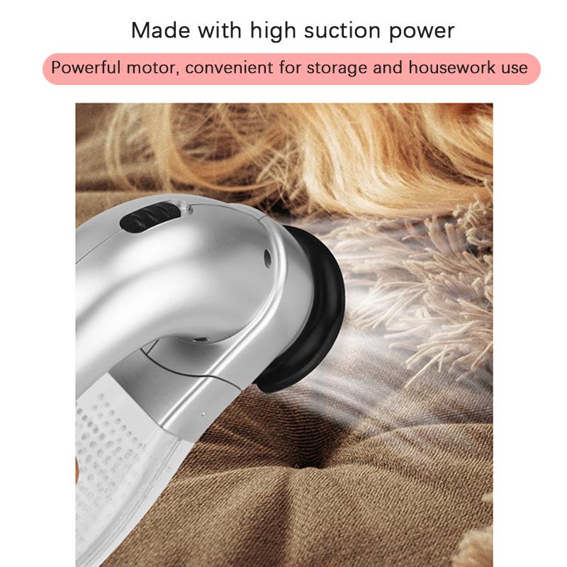 Electric Pet Hair Sucker Portable Vacuum Cleaner Remover Brush Cat And Dog Comb Grooming Suction Device Pet Accessories