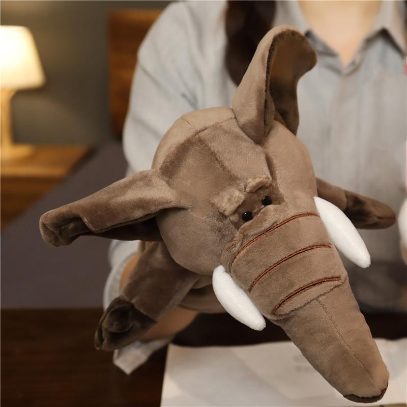 Cute Cartoon Animal Hand Puppet Plush Toy Sign Language Ventricular Performance Props Parent-child Early Childhood Education Interactive Teaching