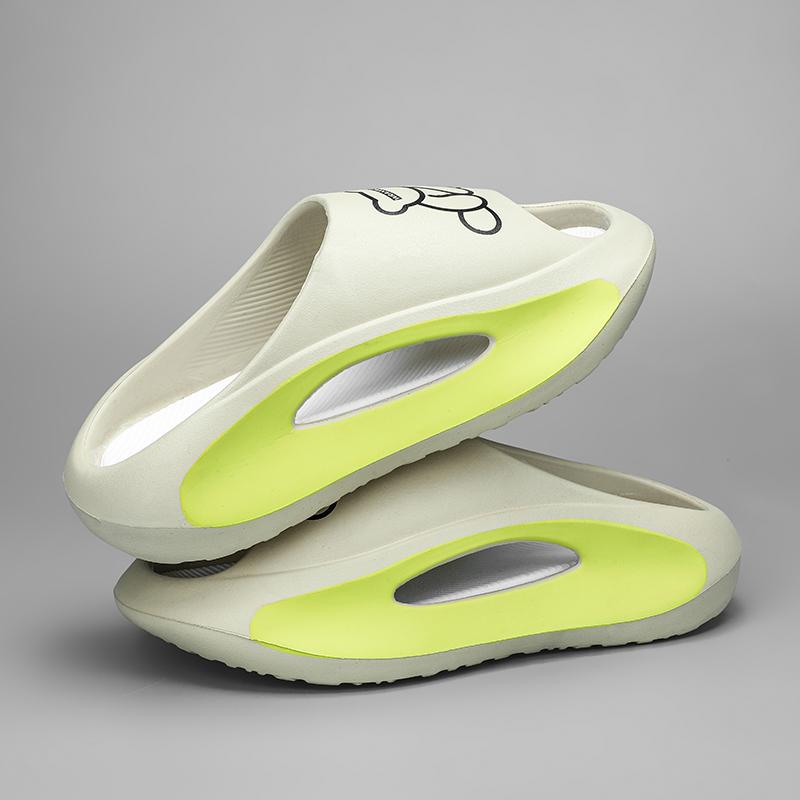 Thick Bottom Shoes for Men Slippers for Men Sandals Men's Sandals Soft and Comfortable Non-slip Beach Wear-resistant Fashion