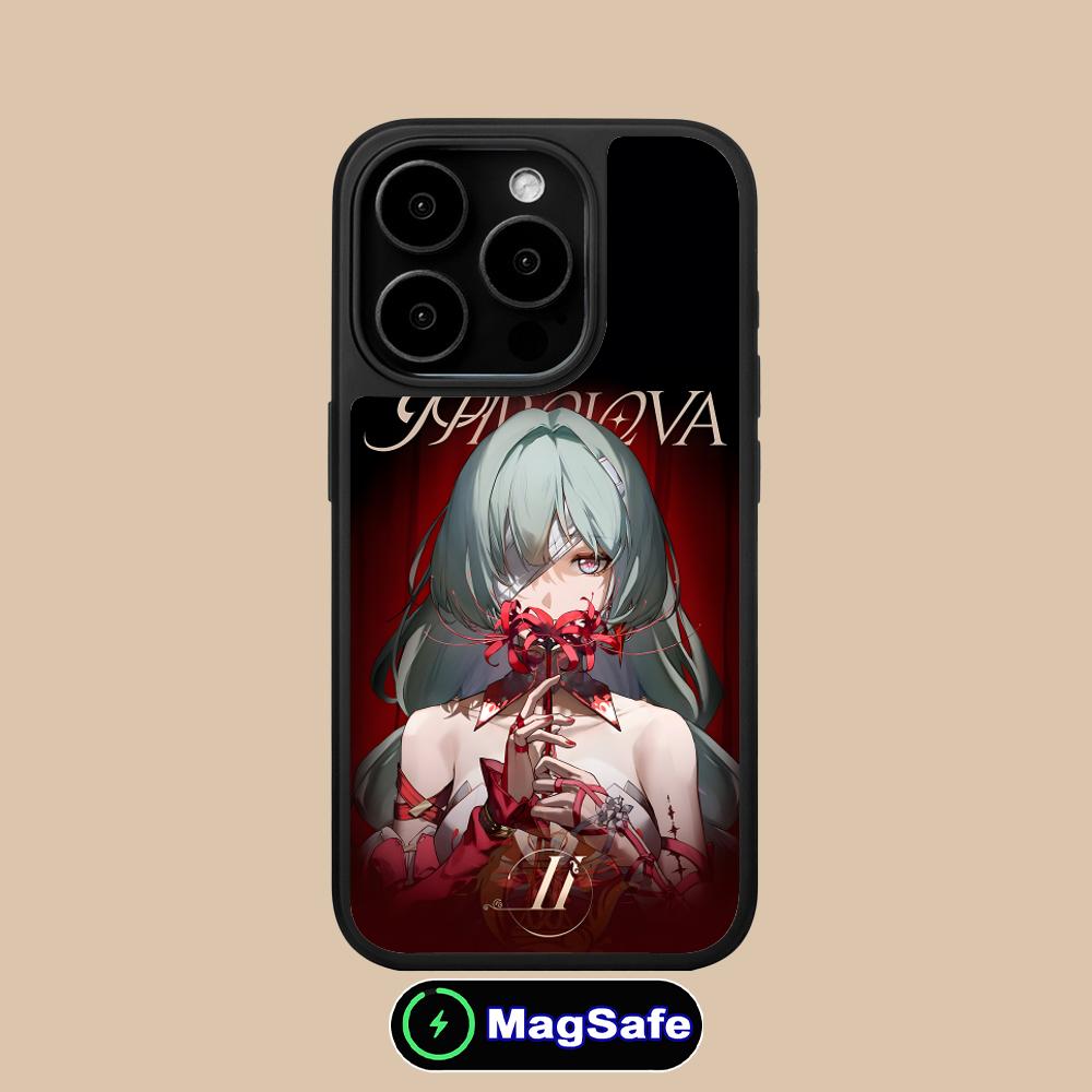 

Wuthering Waves Phrolova Phone Case for iPhone 17 16 15 14 13 12 11 Air Pro Max Plus Magsafe Matte Surface Colorful Cover Pretty iPhone 11