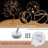 6 Colors 108 LED Warm White Tree Lights USB/Battery Operated Starry Copper String Lights Indoor/Outdoor Table Tree Night Light