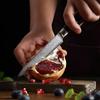 5 Inch Japanese Steel Utility Knife Damascus Steel Paring Knife Multifunctional Fruit Knife Chef Cooking Meat Kitchen Knife
